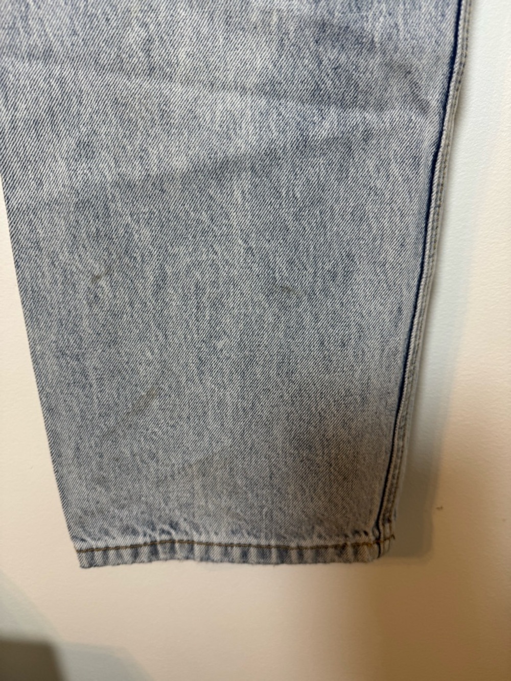 Princess Polly Jeans Womens US 4 Light Wash Straight Leg High Rise Denim Size 28 - Picture 7 of 8